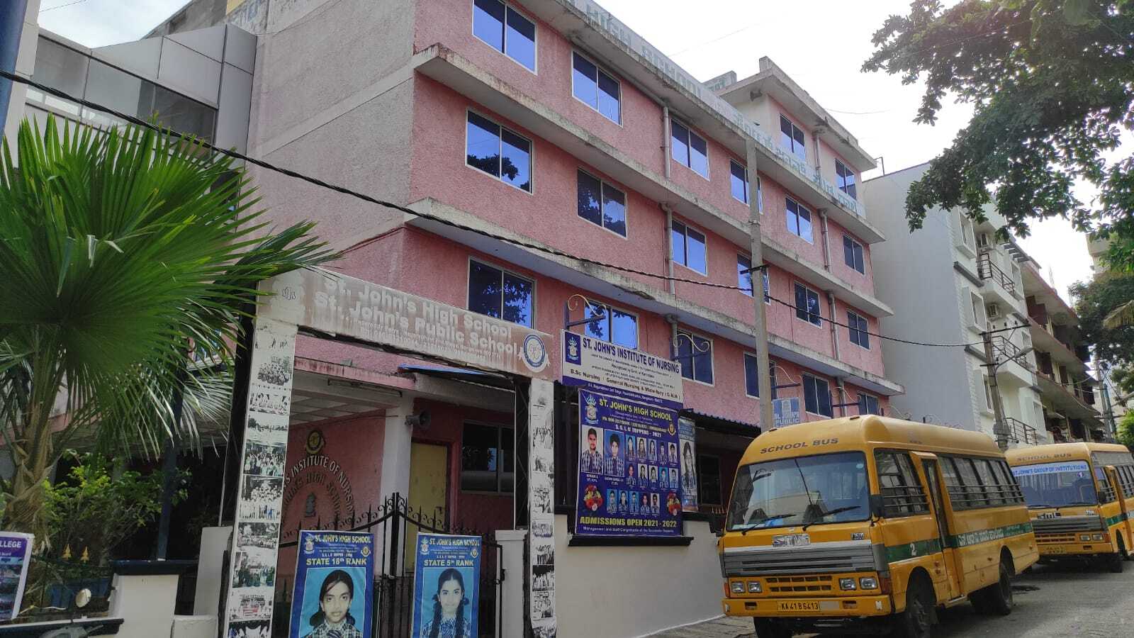 St. John's Group of Institutions campus building